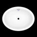 Perrin & Rowe SB2015 Shaker Oval Undermount Lavatory Sink