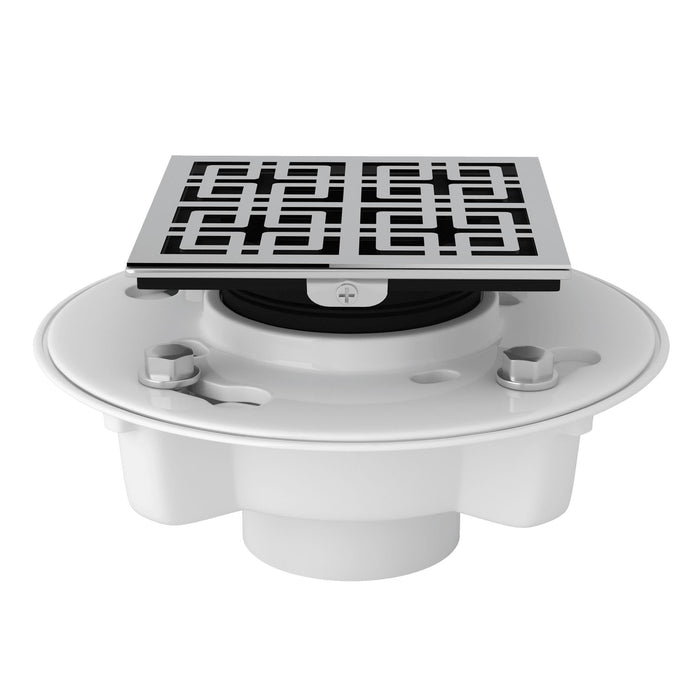 ROHL SDPVC2/3-3142 PVC 2" X 3" Drain Kit With 3142 Weave Decorative Cover