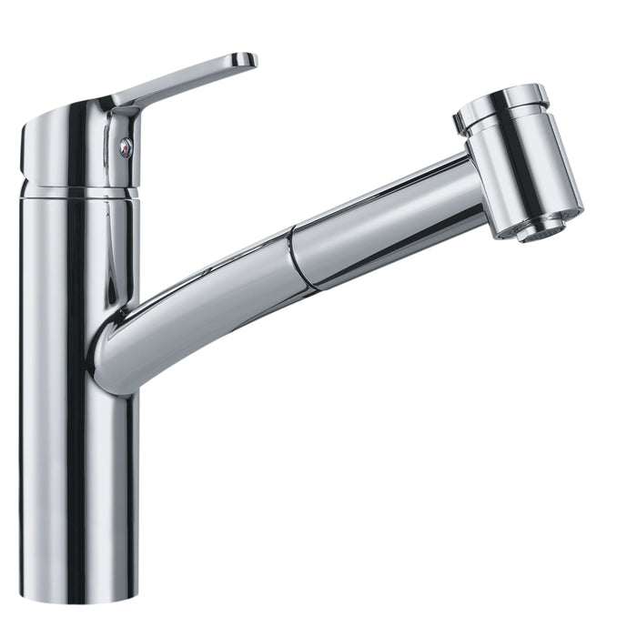 Franke Smart Single Handle Pull-Out Kitchen Faucet - Polished Chrome
