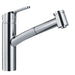 Franke Smart Single Handle Pull-Out Kitchen Faucet - Satin Nickel