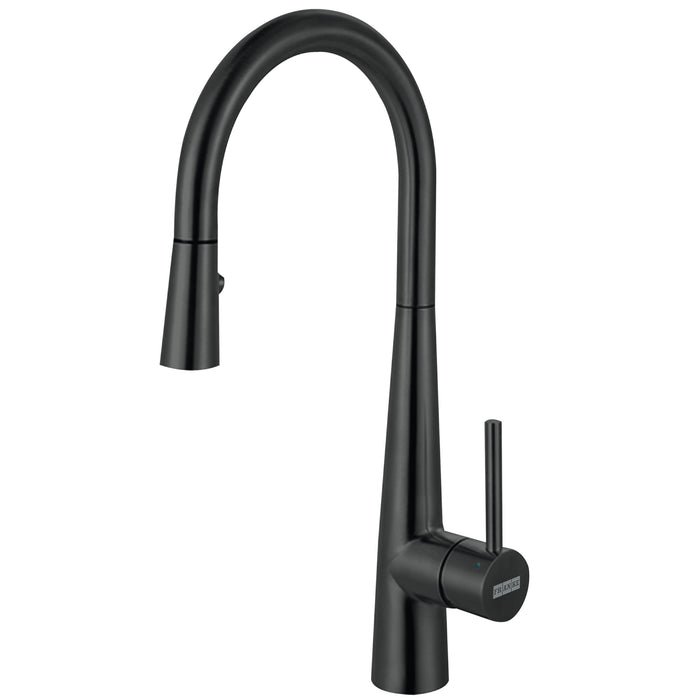 Franke Steel STL-PR Single Handle Pull-Down Kitchen Faucet - Industrial Black