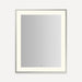 Robern YM2531 Sculpt Lighted Mirror, 25” x 31” x 2-1/4", Slim Museum Frame, Perimeter Light Pattern, Warm White (3000K),...