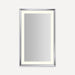 Robern YM2743 Sculpt Lighted Mirror, 27” x 43” x 2-5/16”, Chamfer Museum Frame, Perimeter Light Pattern, Warm White...