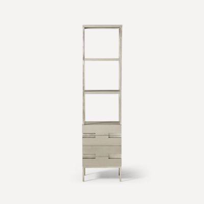 Robern CSSE2080201 Craft Series Sendai Linen Cabinet, 20" x 80" x 16"
