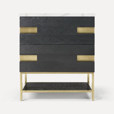 Robern CVSE3021587 Craft Series Sendai Vanity, 29" x 32-7/8" x 22-1/2", No Vanity Top