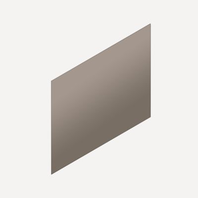 Robern VM1SKH2D21 Cartesian & Profiles Side Kit, 15" H x 21" D - side view