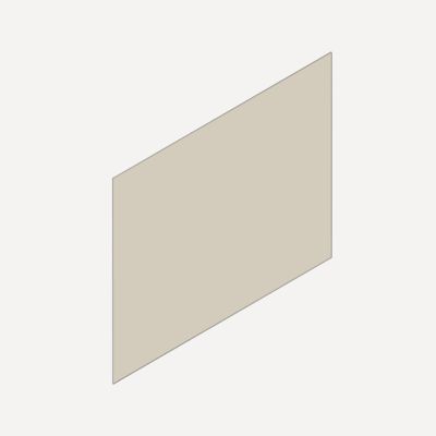 Robern VM1SKH2D21 Cartesian & Profiles Side Kit, 15" H x 21" D - side view