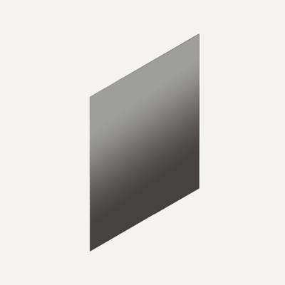 Robern VM1SKH3D21 Cartesian & Profiles Side Kit, 22-1/2" H x 21" D - side view