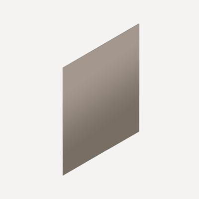 Robern VM1SKH3D21 Cartesian & Profiles Side Kit, 22-1/2" H x 21" D - side view