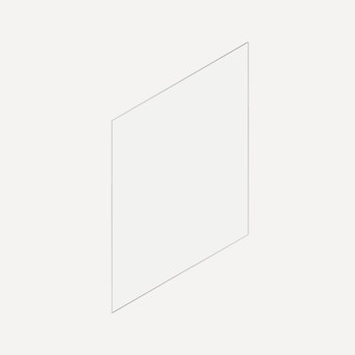 Robern VM1SKH3D21 Cartesian & Profiles Side Kit, 22-1/2" H x 21" D - side view