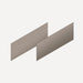 Robern VM2SKH1D21 Cartesian & Profiles Side Kit, 7-1/2" H x 21" D - side view