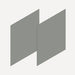 Robern VM2SKH3D21 Cartesian & Profiles Side Kit, 22-1/2" H x 21" D - side view