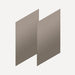 Robern VM2SKH4D21 Cartesian & Profiles Side Kit, 30" H x 21" D - side view