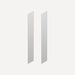 Robern MSMK30D4P Cabinet Side Kits, 4" x 30" x 2/25", Surface-Mount, for AiO, M Series, Profiles, Vitality and Main Line...