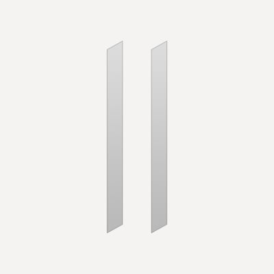 Robern MSMK40D4P Cabinet Side Kits, 4" x 40" x 2/25", Surface-Mount, for AiO, M Series, Profiles, Vitality and Main Line...