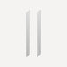 Robern MSMK40D4P Cabinet Side Kits, 4" x 40" x 2/25", Surface-Mount, for AiO, M Series, Profiles, Vitality and Main Line...