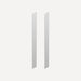 Robern MSMK48D4P M Series Cabinet Side Kits, 4" x 48" x 2/25", Surface-Mount, for Profiles Cabinets - side view