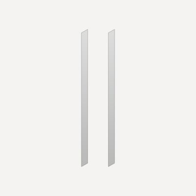 Robern P2SMKIT36D6SRP Cabinet Side Kits, 6" x 36" x 2/25", Semi-Recessed, for M Series Reserve Cabinets - side view