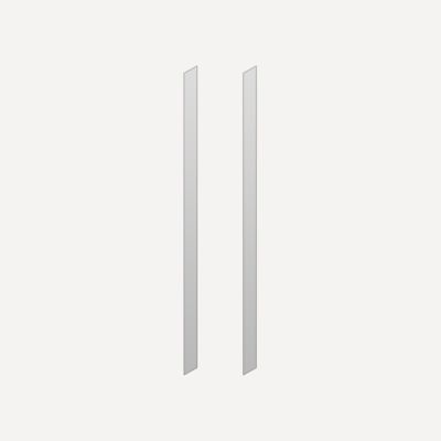Robern P2SMKIT40D6SRP Cabinet Side Kits, 6" x 40" x 2/25", Semi-Recessed, for M Series Reserve Cabinets - side view