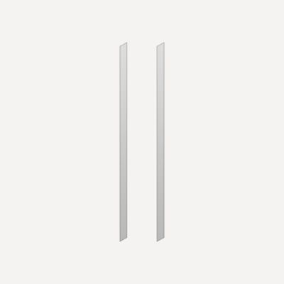Robern P2SMKIT48D6SRP Cabinet Side Kits, 6" x 48" x 2/25", Semi-Recessed, for M Series Reserve Cabinets - side view