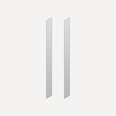 Robern P2SMKIT72D6P Cabinet Side Kits, 6" x 72" x 2/25", Surface-Mount, for M Series Reserve Cabinets - side view
