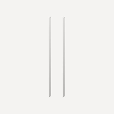 Robern Cabinet Side Kits, 6" x 72" x 2/25", Semi-Recessed, For M Series Reserve Cabinets