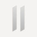 Robern RSMK20D4P Cabinet Side Kits, 4" x 20" x 2/25", Surface-Mount, for R3 Series Cabinets - side view
