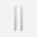Robern RSMK36D4P Cabinet Side Kits, 4" x 36" x 2/25", Surface-Mount, for R3 Series Cabinets - side view