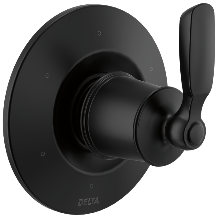 Delta Woodhurst T11932 6-Setting 3-Port Diverter Trim - Matte Black