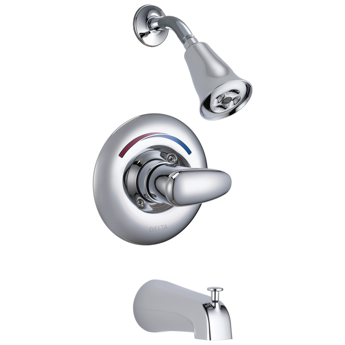 Delta T13H282 Commercial Monitor 13 Series Tub and Shower Trim