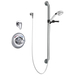 Delta Commercial T13H: Universal Dual Shower Trim, Diverter, Hand Shower, and Grab Bar