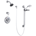 Delta T13H333 Commercial Universal Dual Shower Trim, Diverter, Hand Shower, and Grab Bar