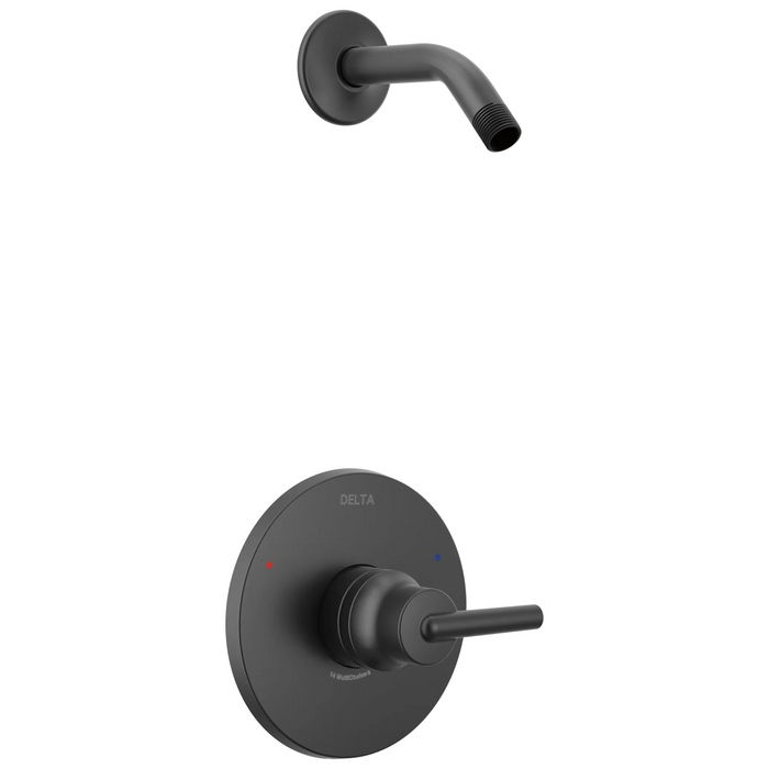 Delta Modern T14259 Monitor 14 Series Shower Trim - Less Head - Matte Black