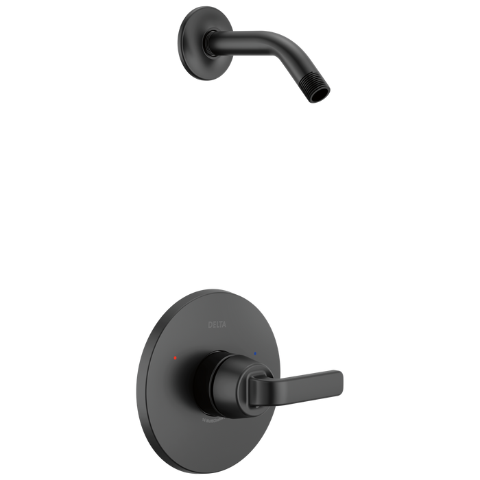 Delta Lineax T14262 Monitor 14 Series Shower Trim Less Head - Matte Black