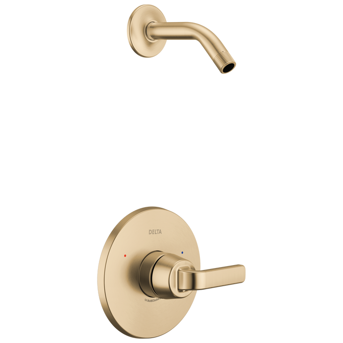 Delta Lineax T14262 Monitor 14 Series Shower Trim Less Head - Champagne Bronze