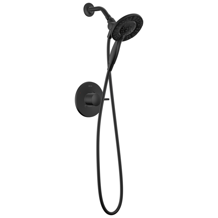 Delta Albion T142855 Monitor 14 Series Shower Only Trim Only with In2ition Hand Shower - Matte Black