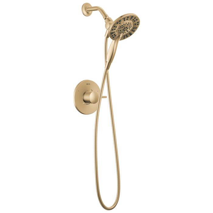 Delta Albion T142855 Monitor 14 Series Shower Only Trim Only with In2ition Hand Shower - Champagne Bronze