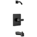 Delta Velum T14437 Monitor 14 Series Tub & Shower - Less Head - Matte Black