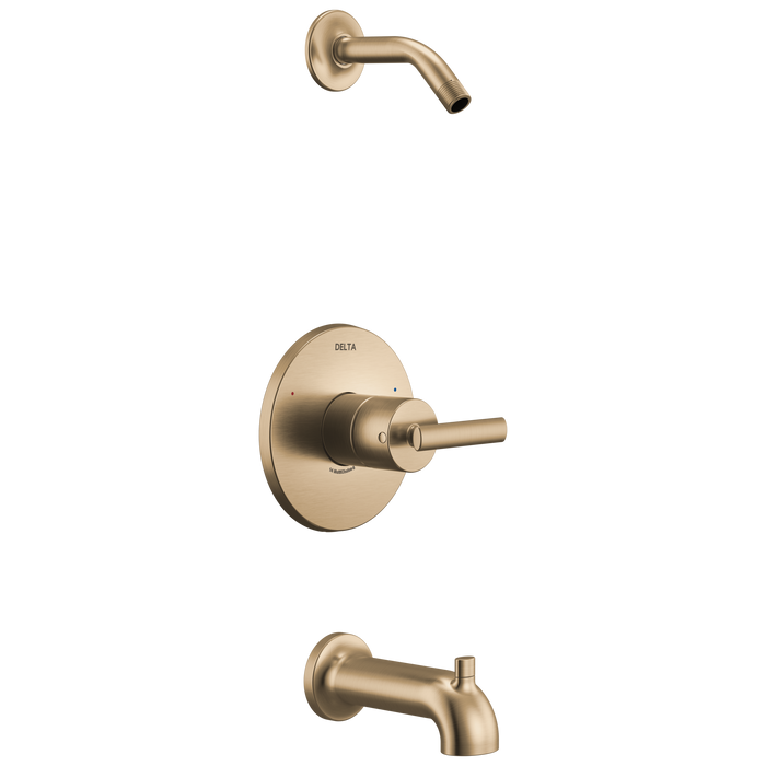 Delta Altado T14442 Monitor 14 Series Tub & Shower Trim - Less Head - Champagne Bronze