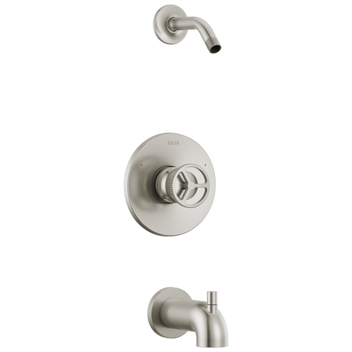 Delta Trinsic T14458 Tub Shower Trim Less Shower Head - Stainless