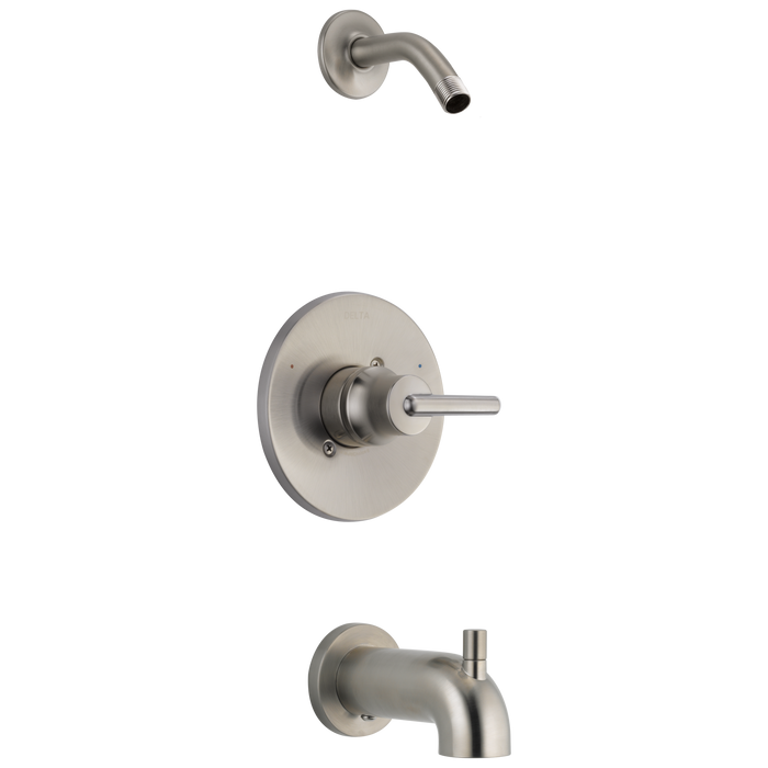 Delta T14459-LHD Trinsic Monitor 14 Series Tub and Shower Trim - Less Head