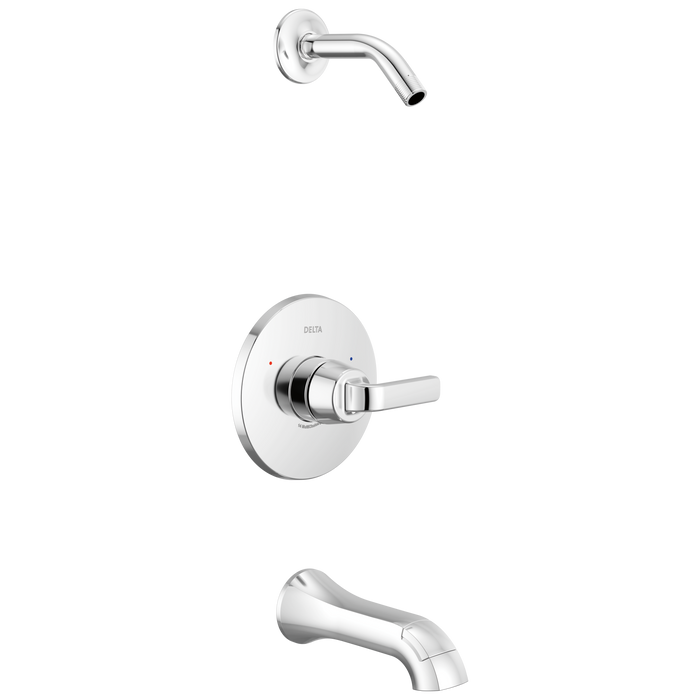 Delta Lineax T14462 Monitor 14 Series Tub & Shower Trim Less Head - Chrome