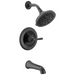 Delta Roe T144985 Monitor 14 Series Tub and Shower - Matte Black