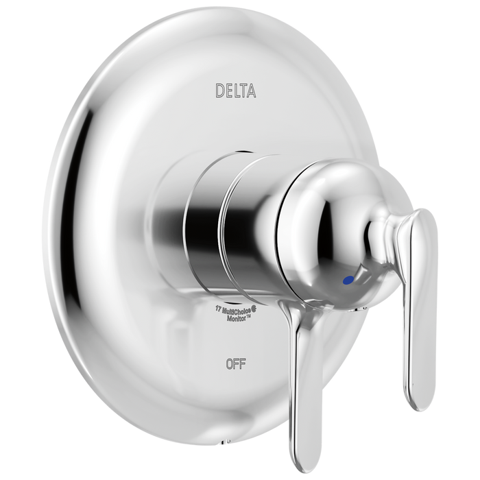 Delta Bonacci T17045 17 Series Valve Only Trim - Lumicoat Chrome