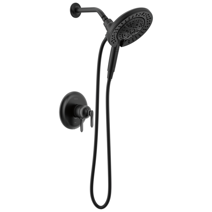 Delta Bonacci T17245-PR 17 Series Shower Trim with In2ition Shower Head - Matte Black