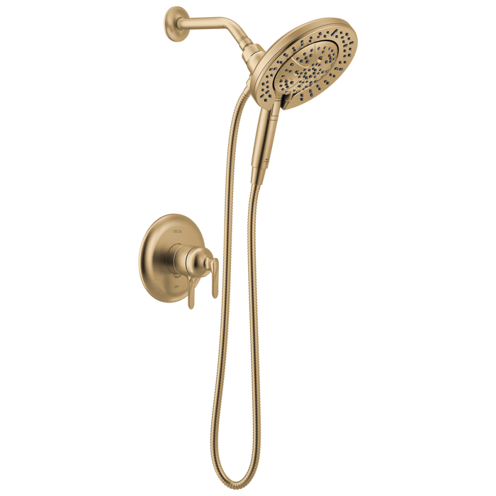 Delta Bonacci T17245-PR 17 Series Shower Trim with In2ition Shower Head - Lumicoat Champagne Bronze