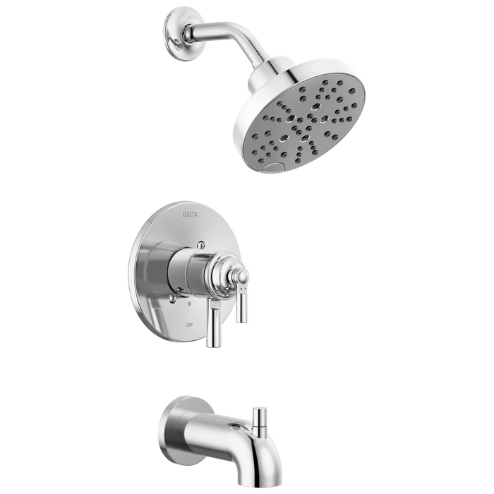 Delta Saylor T17435 Monitor 17 Series Tub & Shower Trim - Chrome