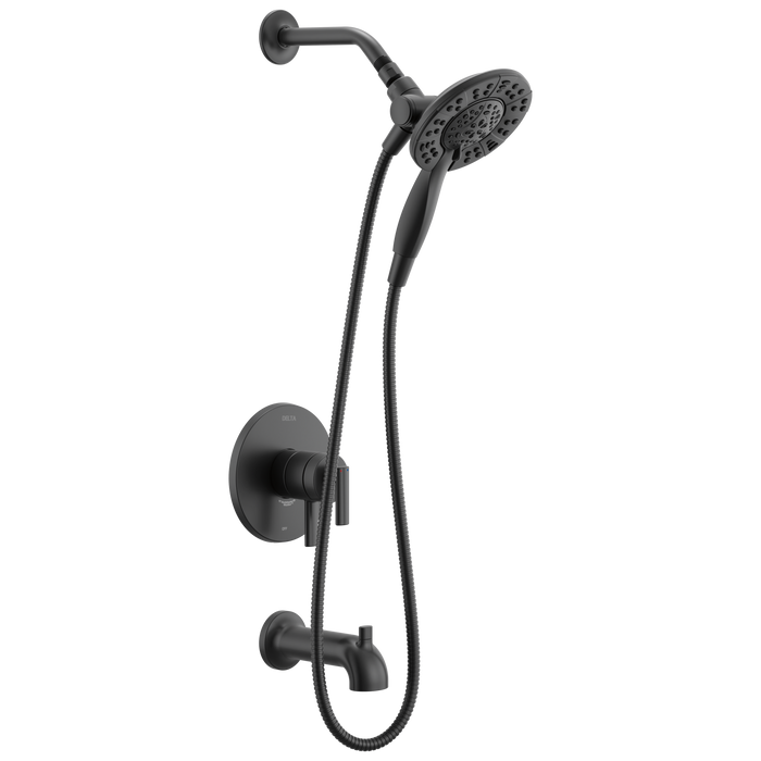 Delta Altado T17442 Monitor 17 Series Tub & Shower Trim with In2ition - Matte Black