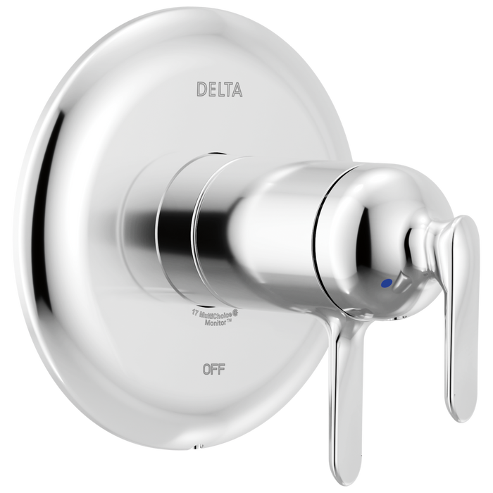 Delta Bonacci T17T045 17T Series Valve Only Trim - Lumicoat Chrome
