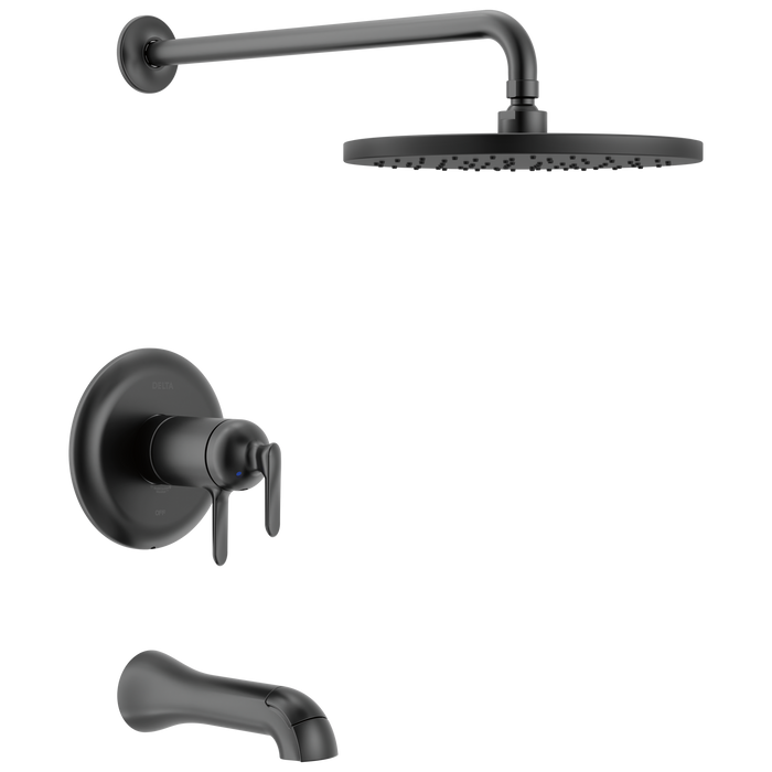 Delta Bonacci T17T445-PN 17T Series Tub Shower Trim - Matte Black